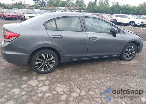 2013 Honda Civic Exl из США, поврежденный, VIN 19XFB2F99DE253739